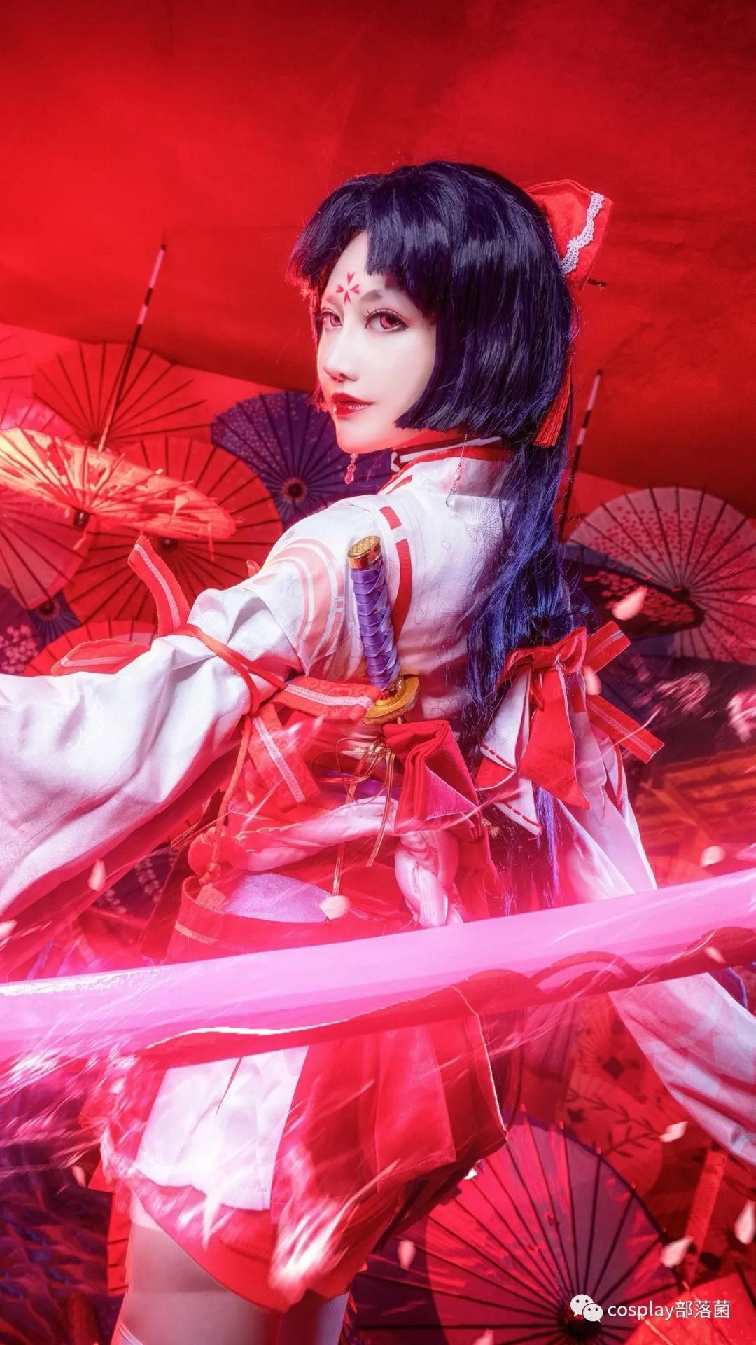决战平安京|cos：决战平安京妖刀姬cos正片@露兒