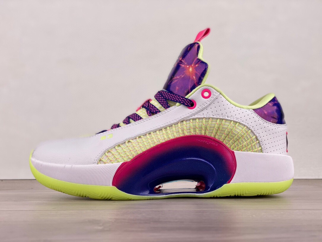 莆田鞋匠|Air  Jordan 35 Low “Luka Doncic”白紫低邦 东契奇专业实战篮球鞋