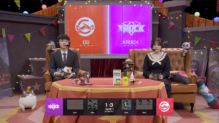 昆虫|第五人格2021IVL秋季赛常规赛 GG vs XROCK 第一局