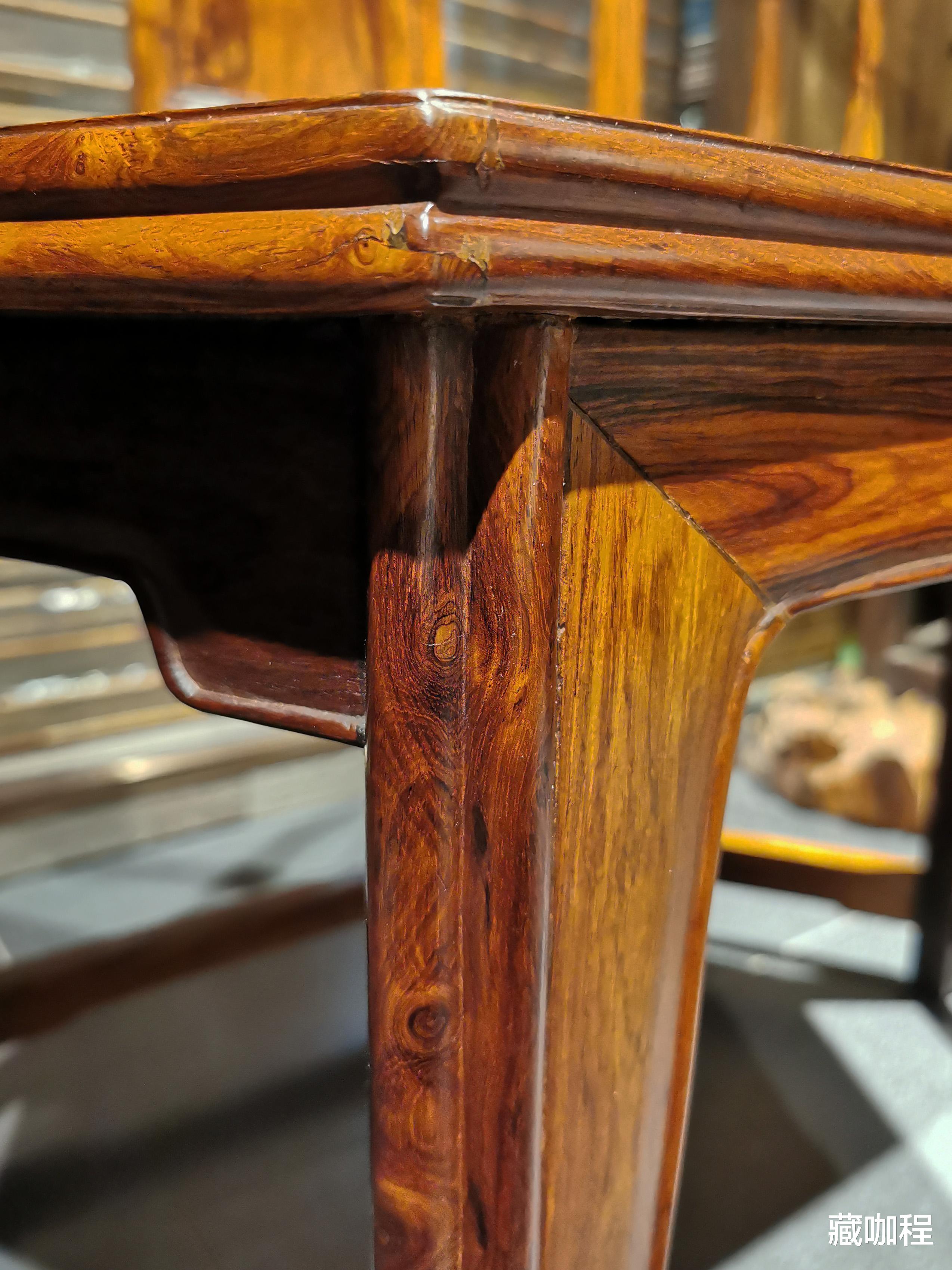 钱币|座下劈料造,黄花梨六方椅主打层次感