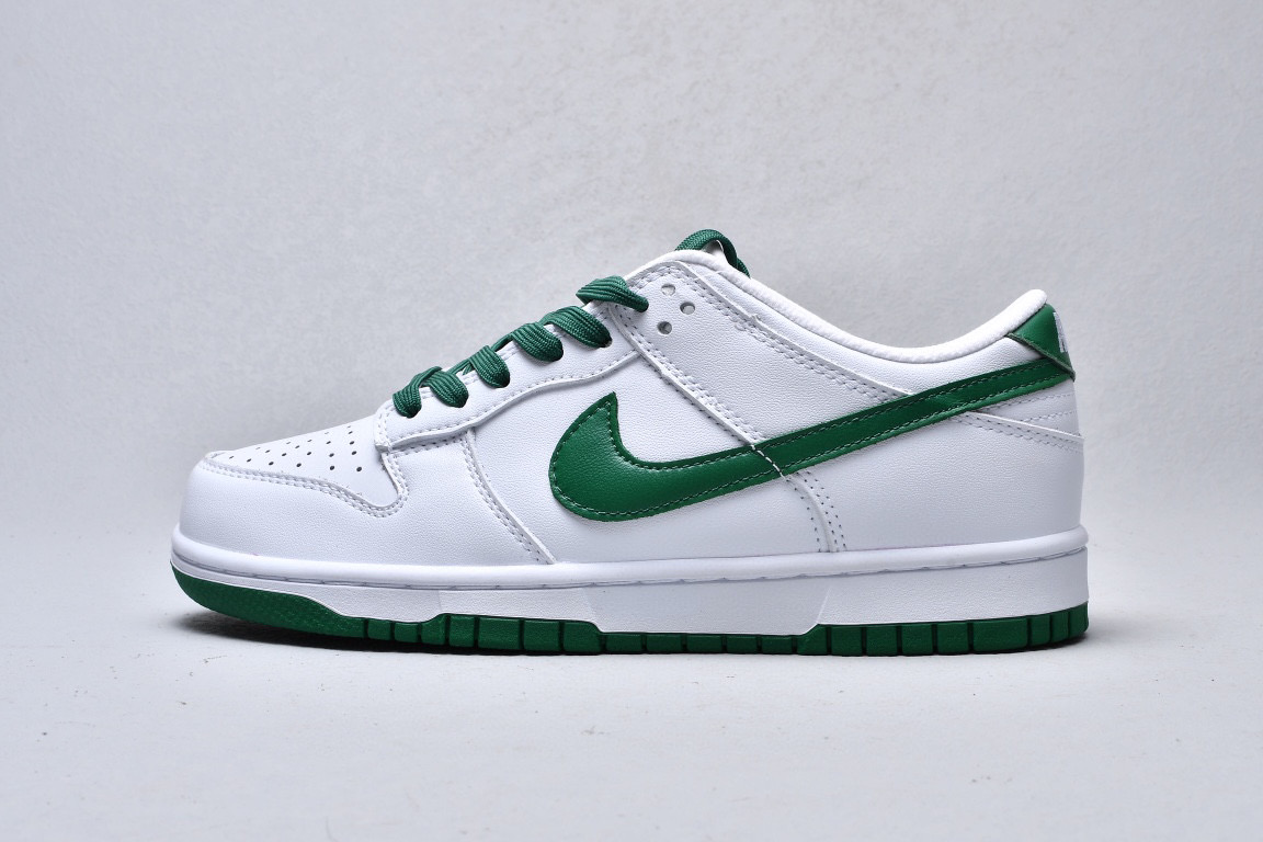 莆田鞋匠 耐克/Nike Dunk Low “Dark Beetroot” 白绿