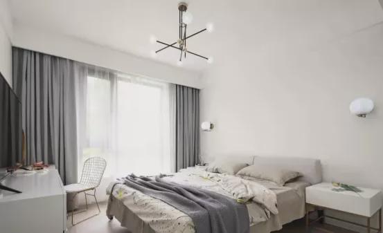 91㎡现代两室风格装修,墙内做收纳,空灵雅致的氛围真心迷人!