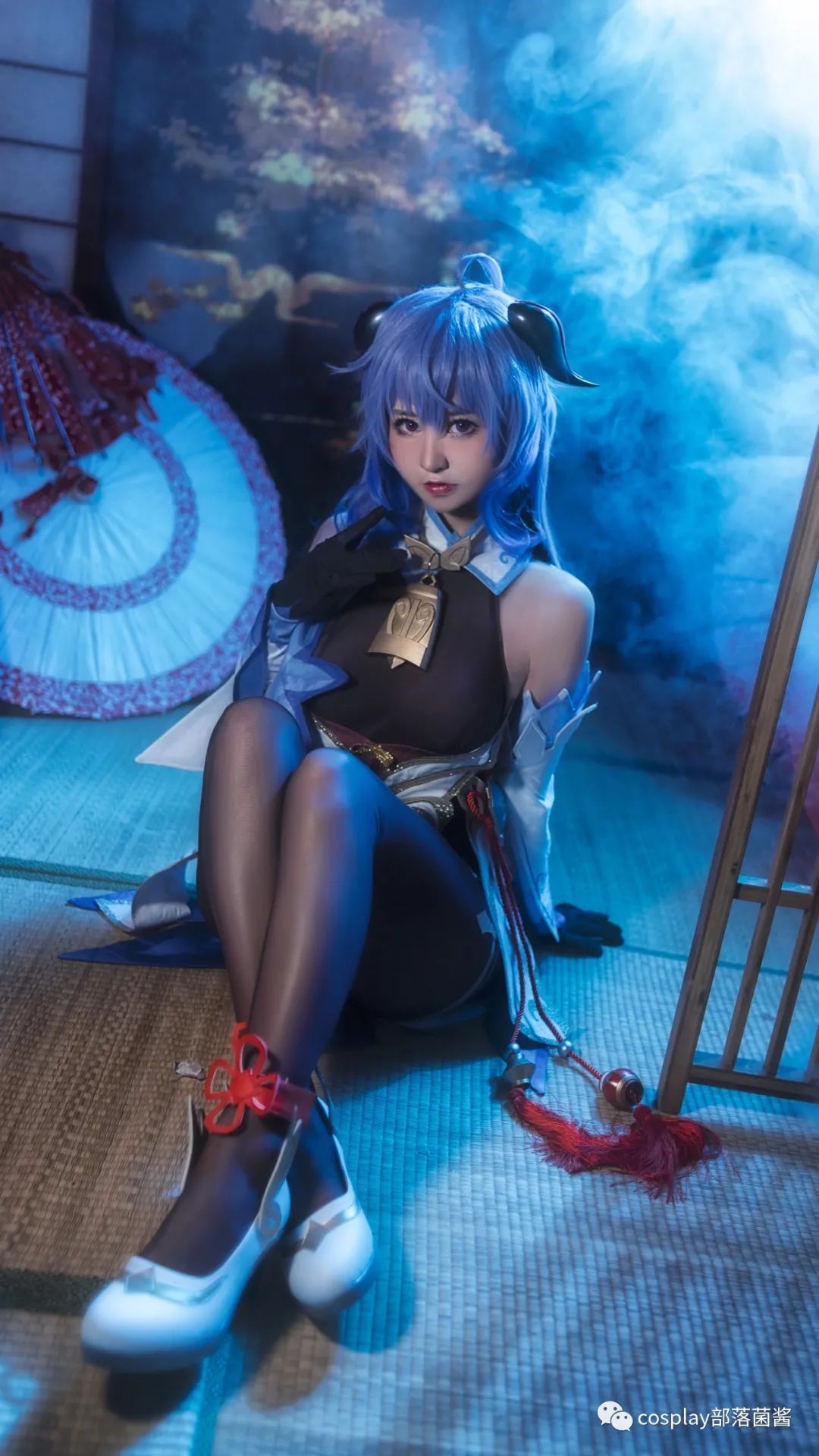 acgn漫评|cos：原神循循守月·甘雨cos正片@淼唯