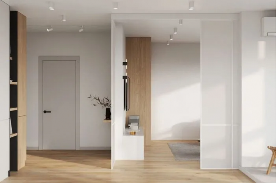 案例赏析丨原木风格一居室改造，简约素雅有温度