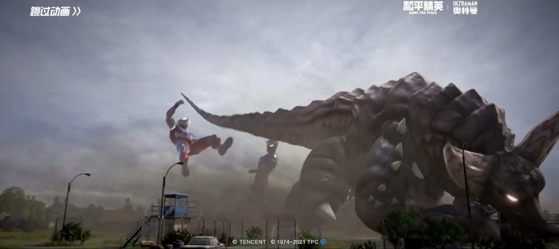 哥莫拉|我刚打开手机就看到迪迦被哥莫拉打得好惨,幸好这个奥特曼来救场