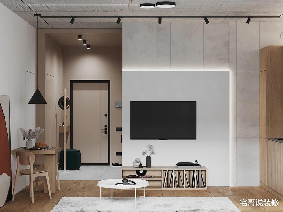 走进32岁小姐姐48㎡的家，装饰简约大气有格调，高级感藏都藏不住