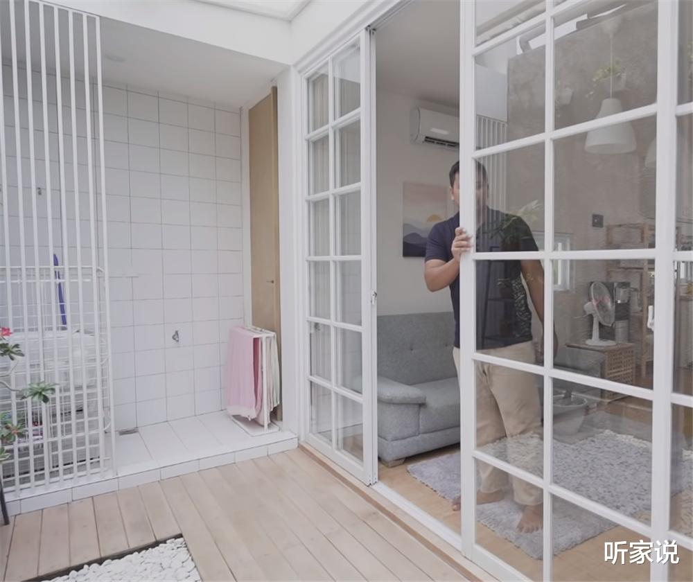 听家说|1家3口住进66㎡“白房子”:双层开放式设计,面积不大却干净整洁