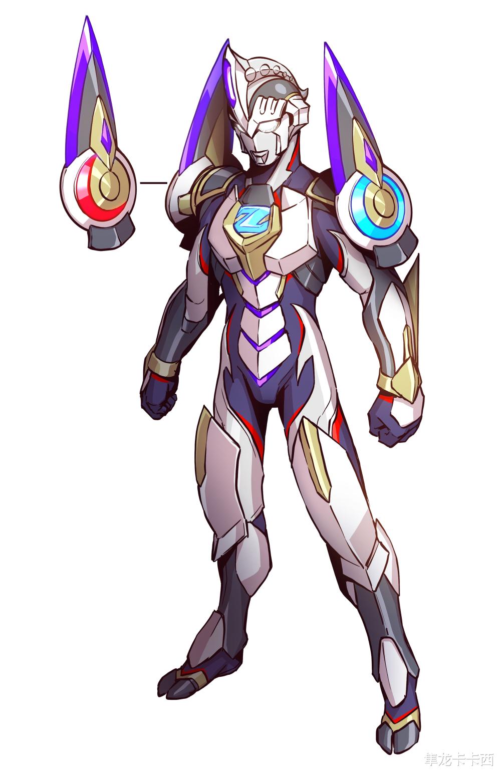 泽塔奥特曼|黑田原创泽塔奥特曼剧场版限定形态 黑白形态完美融合的二刀流