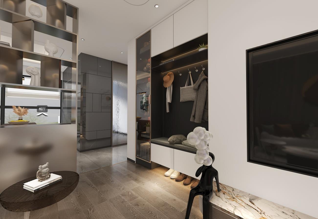 轻奢·生活——156平米轻奢风|珠海中冶逸景公馆三房两厅家装设计案例