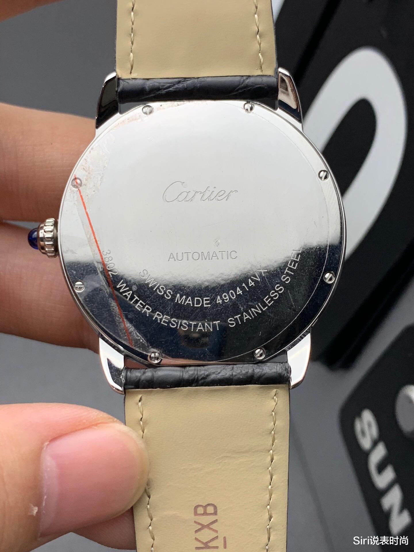 Siri说表时尚 Siri说表:TW厂卡地亚伦敦腕表