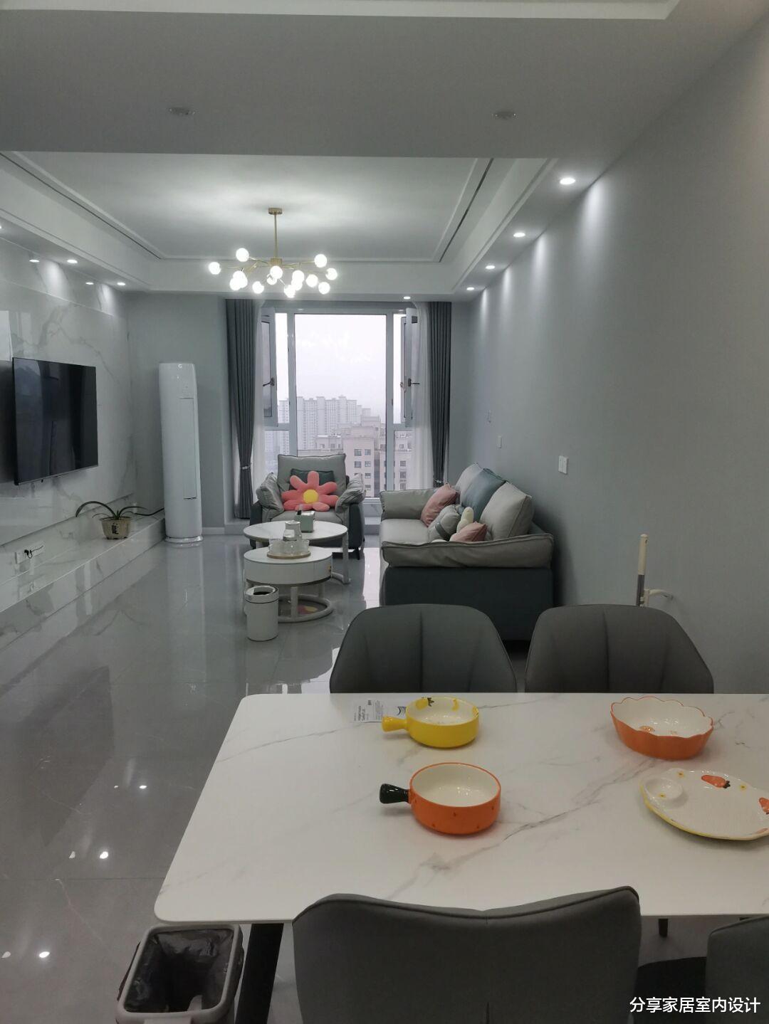 90后婚房，装修现代轻奢风格，全屋家具进场很有家的样子，晒晒！