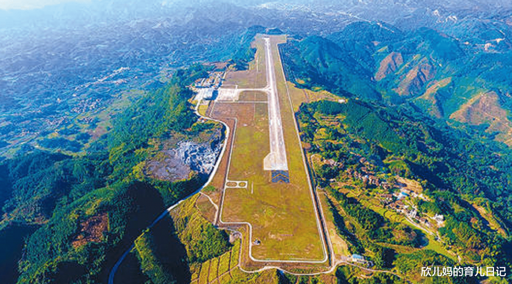 欣儿妈的育儿日记|中国建成“空中航母”,总投资85亿,耗时4年共炸平65座山头