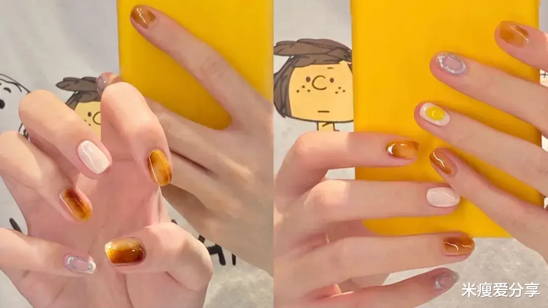 美甲|秋冬的美甲不止有咖色，还有这些色调的美甲也很美！