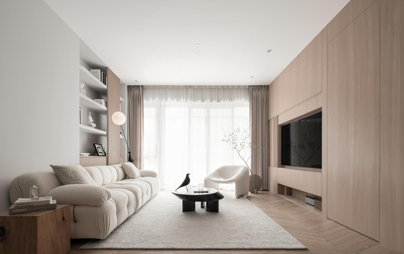 难怪原木风越来越流行,她家就算没有做造型,效果也依然很棒