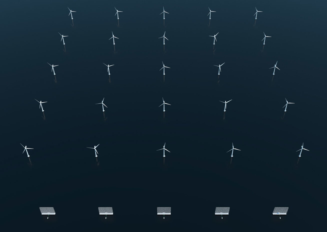 風電要革新換代瞭？挪威推出“風墻”，發電能力是最大風電機5倍-圖6