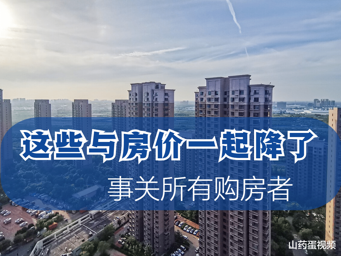 |开发商降价卖房，这些东西也随之降了下来，买单的还是购房者