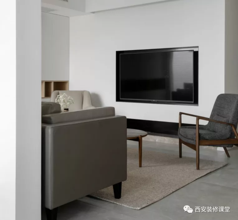 书房|130㎡四室变两室，还有书房和储物间