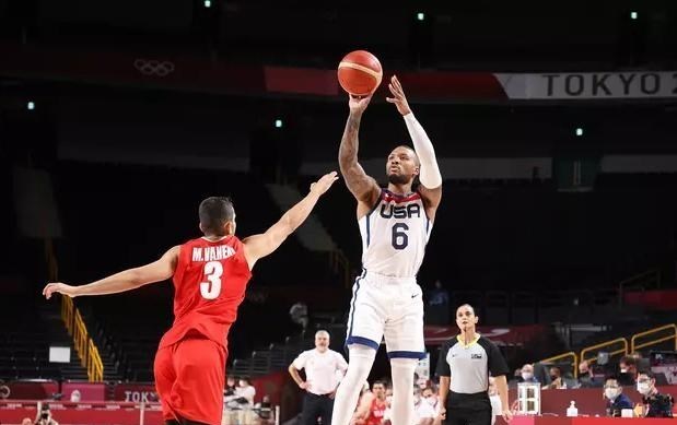 爱红烧肉|7记三分+率队狂胜54分!利拉德算是看明白了,在美国队也得放开抡