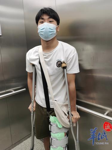 羊城派 医院免除全部治疗费用！因见义勇为受伤的广州大学生直呼“太惊喜”