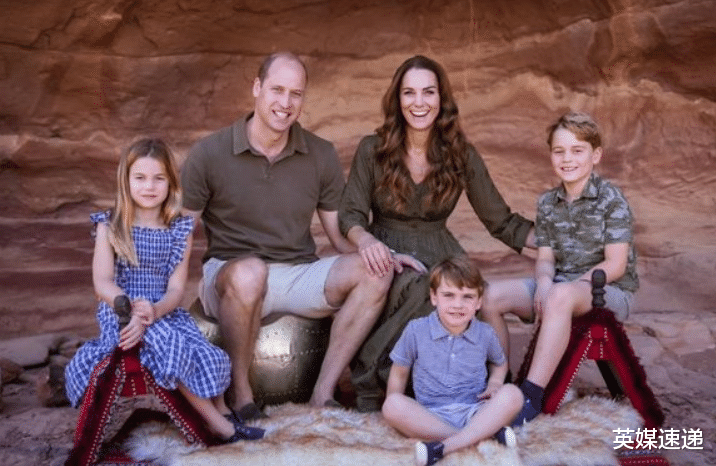 乔治王子|哈里梅根首次公开全家福！小阿奇比乔治王子更帅气，莉莉像小天使