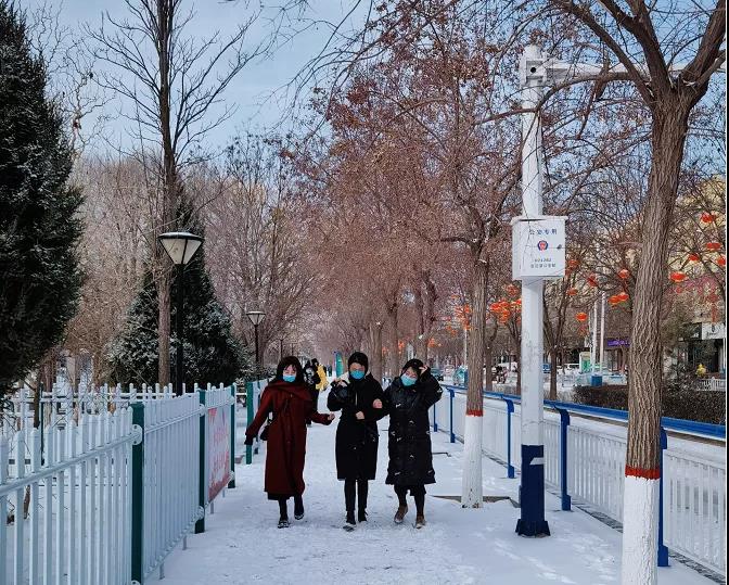 风铃快讯 定边迎来今年的第一场雪，你想起了谁？