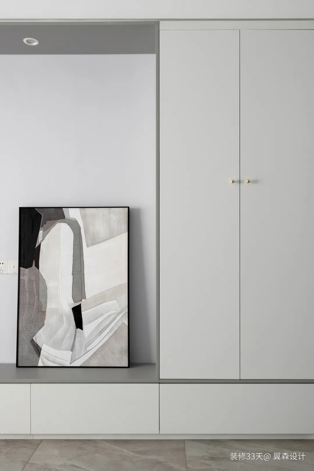 |装修设计：140平老房改造北欧简约五人居