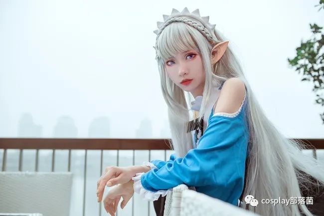 艾米莉亚|cos：艾米莉亚女仆cos正片@青翊，只是艾米莉亚