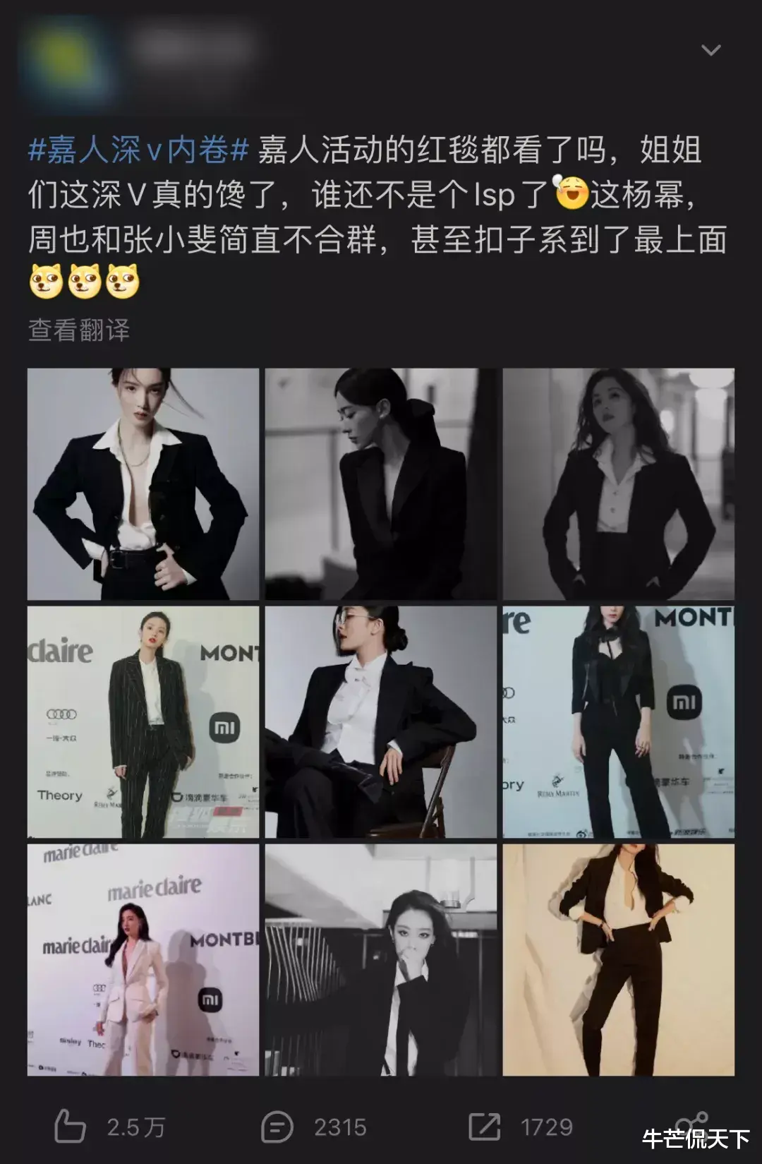 倪妮|请娱乐圈停止批量生产倪妮