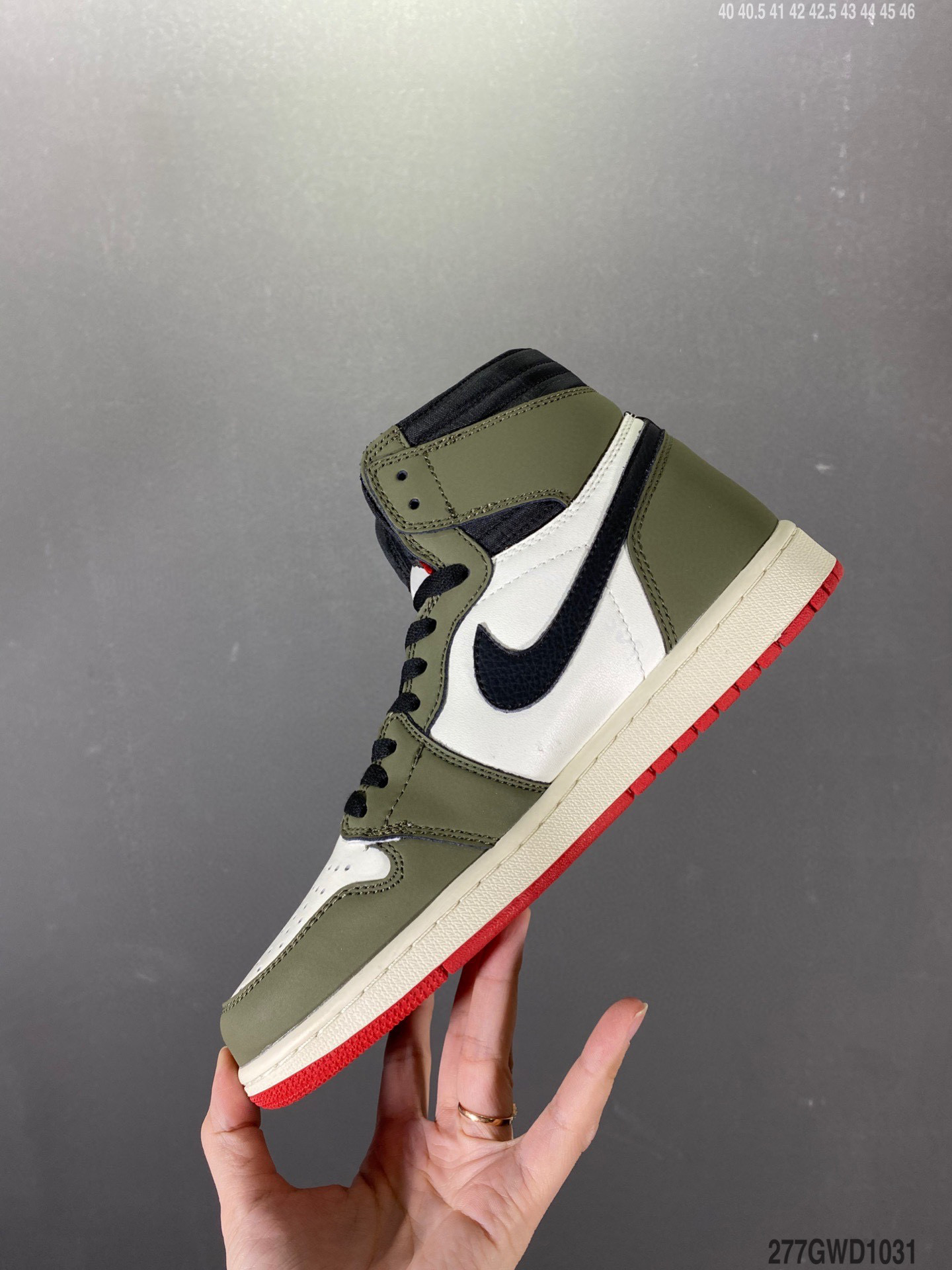 莆田鞋匠 乔丹一代 倒勾 高帮 板鞋