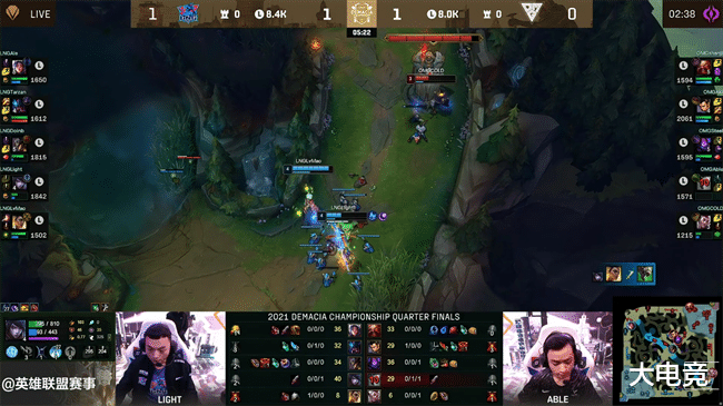 lng|LOL-德杯：Tarzan盲僧神来一脚秒双C，LNG 3-1战胜OMG