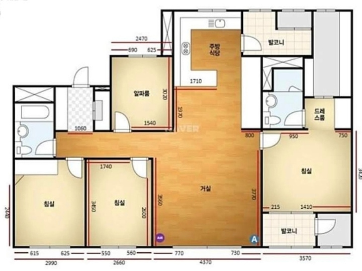 设计师Wu|韩国夫妻晒出四口之家,参观全屋后,我家的房子瞬间不香了!