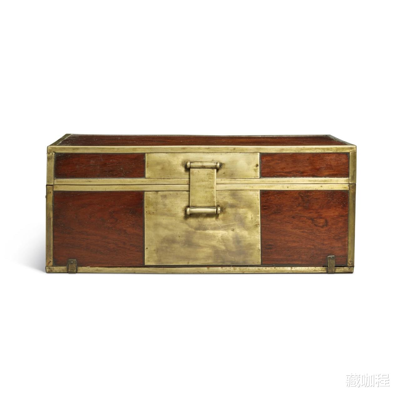 |你包铜来我嵌宝，两只黄花梨箱盒价差十倍