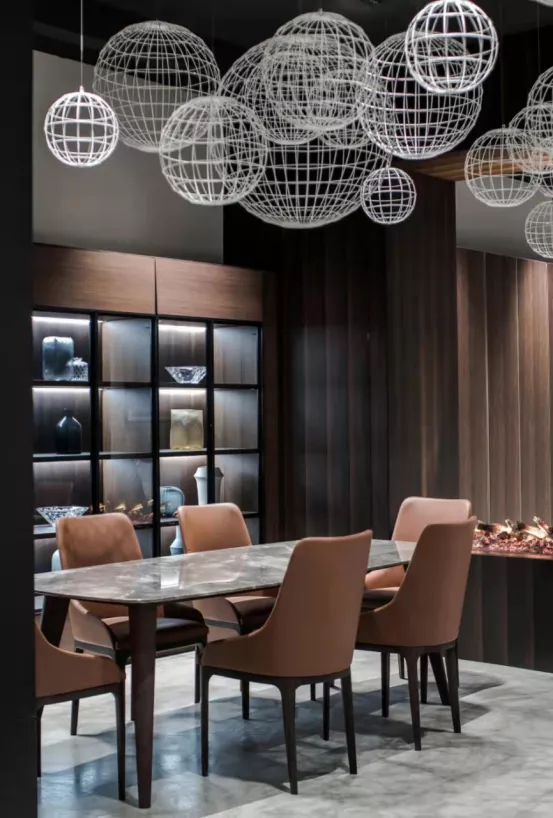 这7款背景墙装饰，瞬间将鸡肋餐厅变成最闪耀区域！