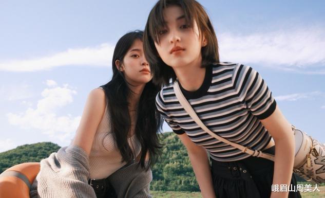 峨眉山周美人|张子枫欧阳娜娜合体拍大片，甜美少女×清澈少年，青春气息满满