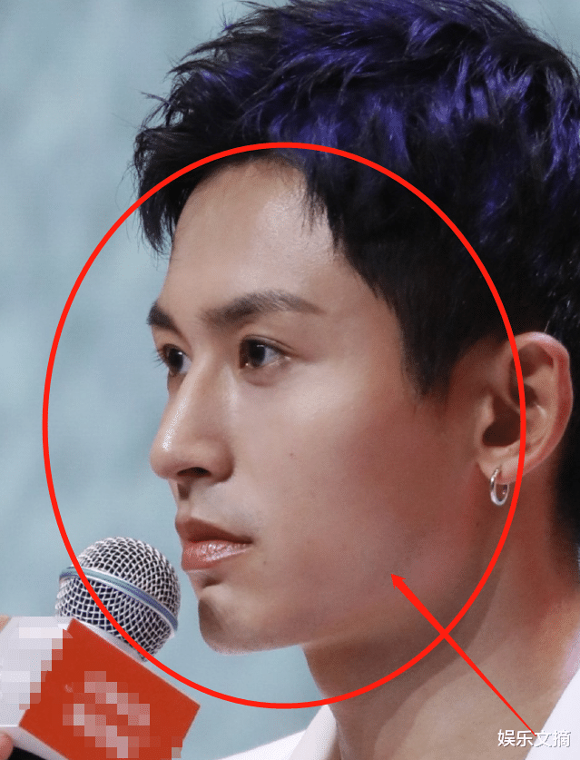 张哲瀚|张哲瀚戴耳钉直播超酷，看清无美颜下的脸蛋，终于相信他30岁了