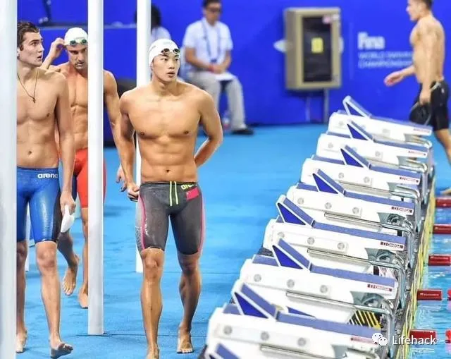 全运会|汪顺最新泳裤照曝光，公狗腰太绝了