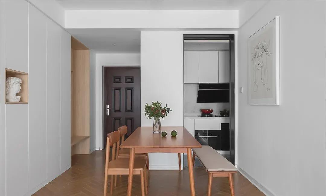 96㎡简约北欧风，极简即美，这是什么神仙装修