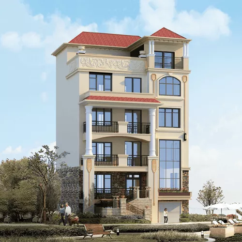 |占地11X11的六层欧式别墅，建筑面积达七百平！自住出租都可以