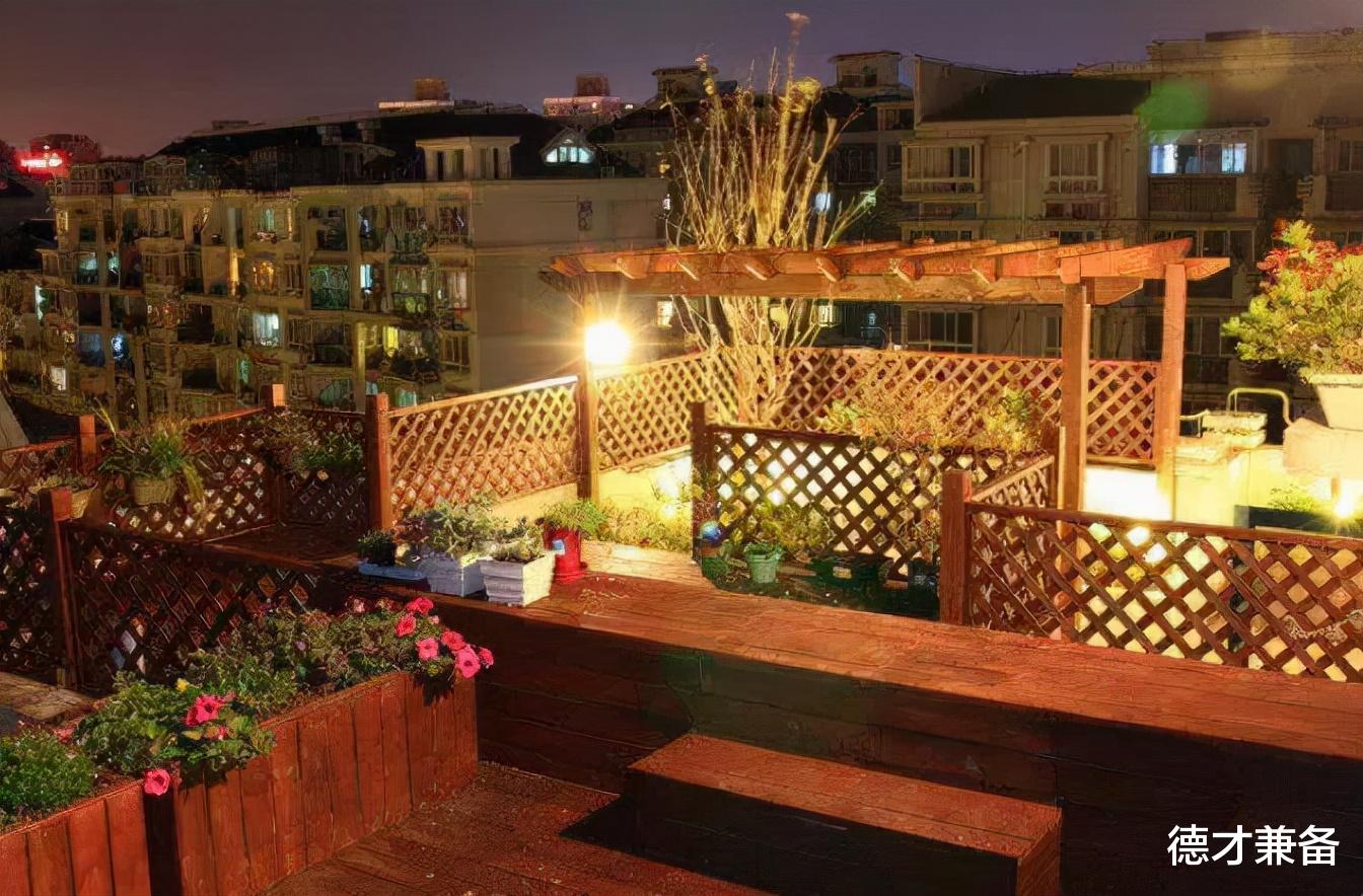 |超大露台,打造成空中世外桃源,看完我也想买顶楼