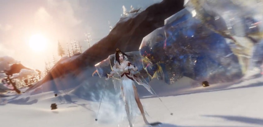 剑网3|这网游BOSS要火了？在山里没信号，举着手机也要看“冬奥会”