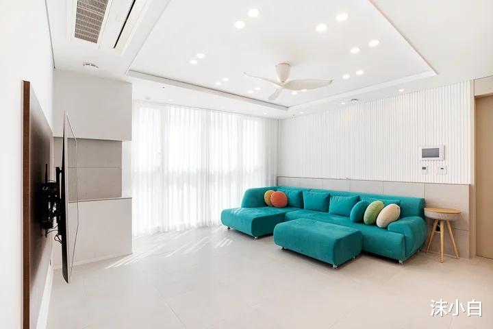 水磨石|太太家的128平，不做造型、没有色彩，恰到好处的“奢”！但不土