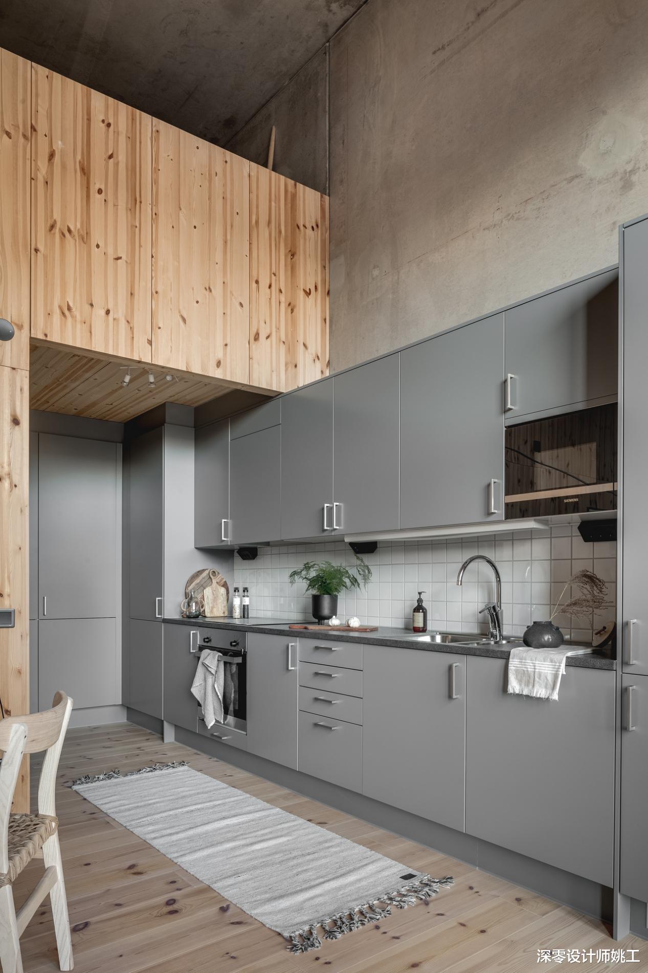 要是我有房,我也想像他家这样装,混凝土墙面也能做的如此高级!