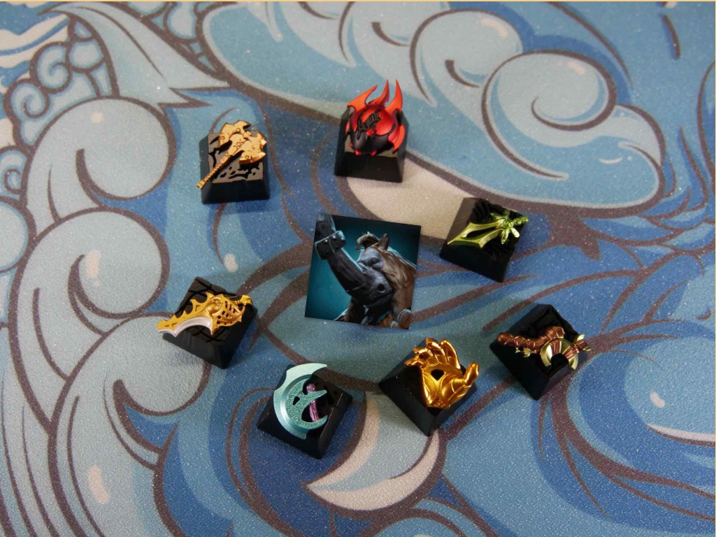 手机游戏|DOTA2 键帽再添大将——ZOMO 羊刀键帽