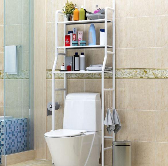 卫生间别再装置物架了，聪明人都在墙上打几个洞，既省钱又实用