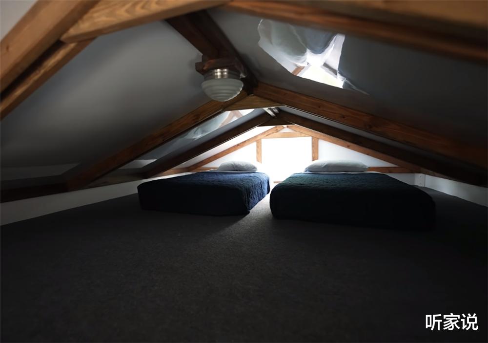 听家说 钓鱼爱好者的水上船屋：将36㎡设计成两室两厅，住一家六口没问题