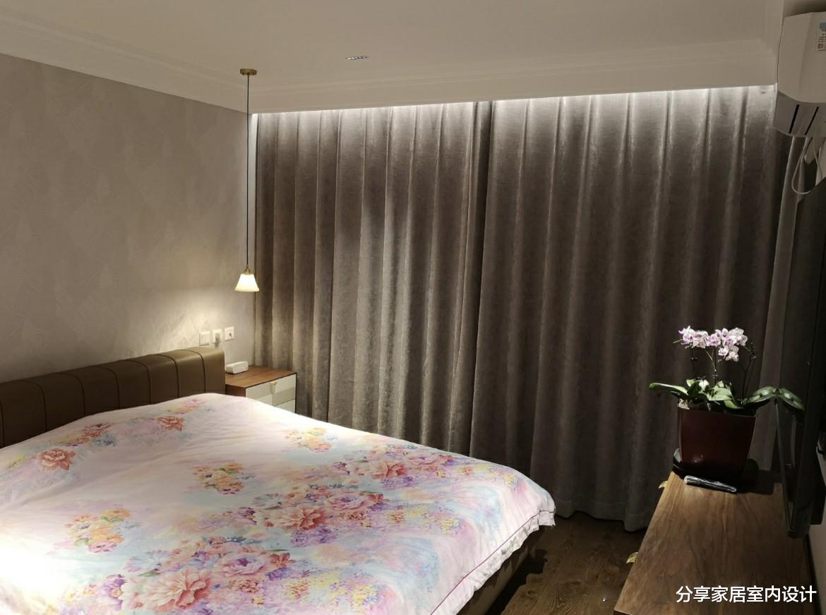 135㎡新房交给60后母亲装修，前后花了30W，全屋木地板很满意！