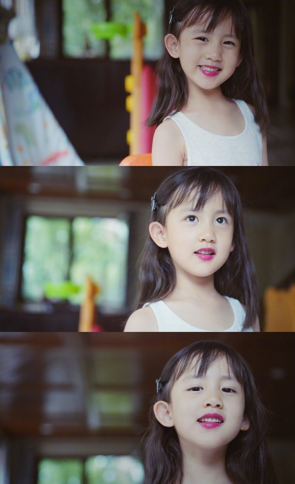 孙莉|孙莉晒小女儿和朋友的闺蜜照,妹妹人儿小小年纪,镜头感就很足