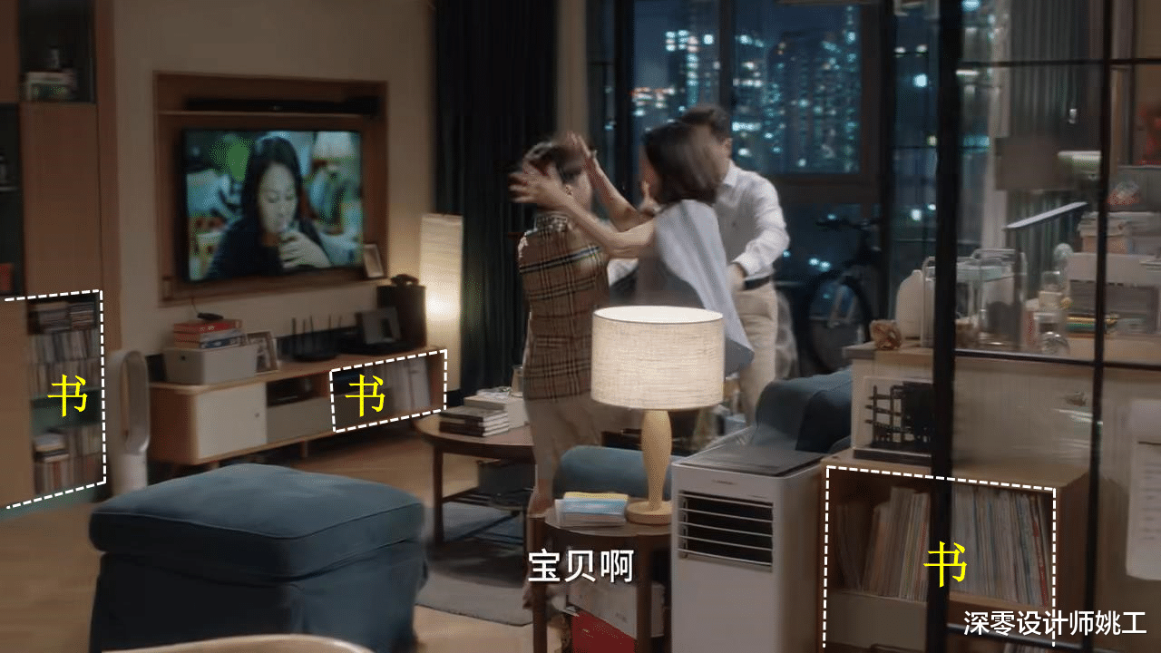 看了蒋欣的《小舍得》，我被客厅里的半开式书房圈粉了，氛围温馨有爱