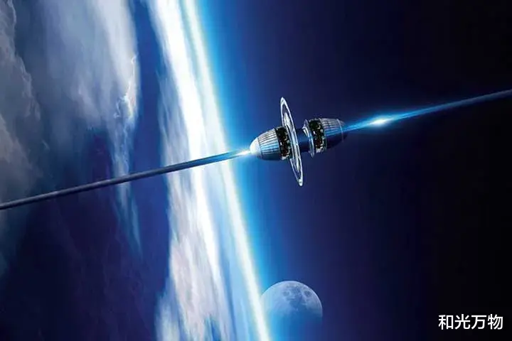 “太空电梯”能实现？在月球拉一条32万公里长的电缆，只需10亿美元！