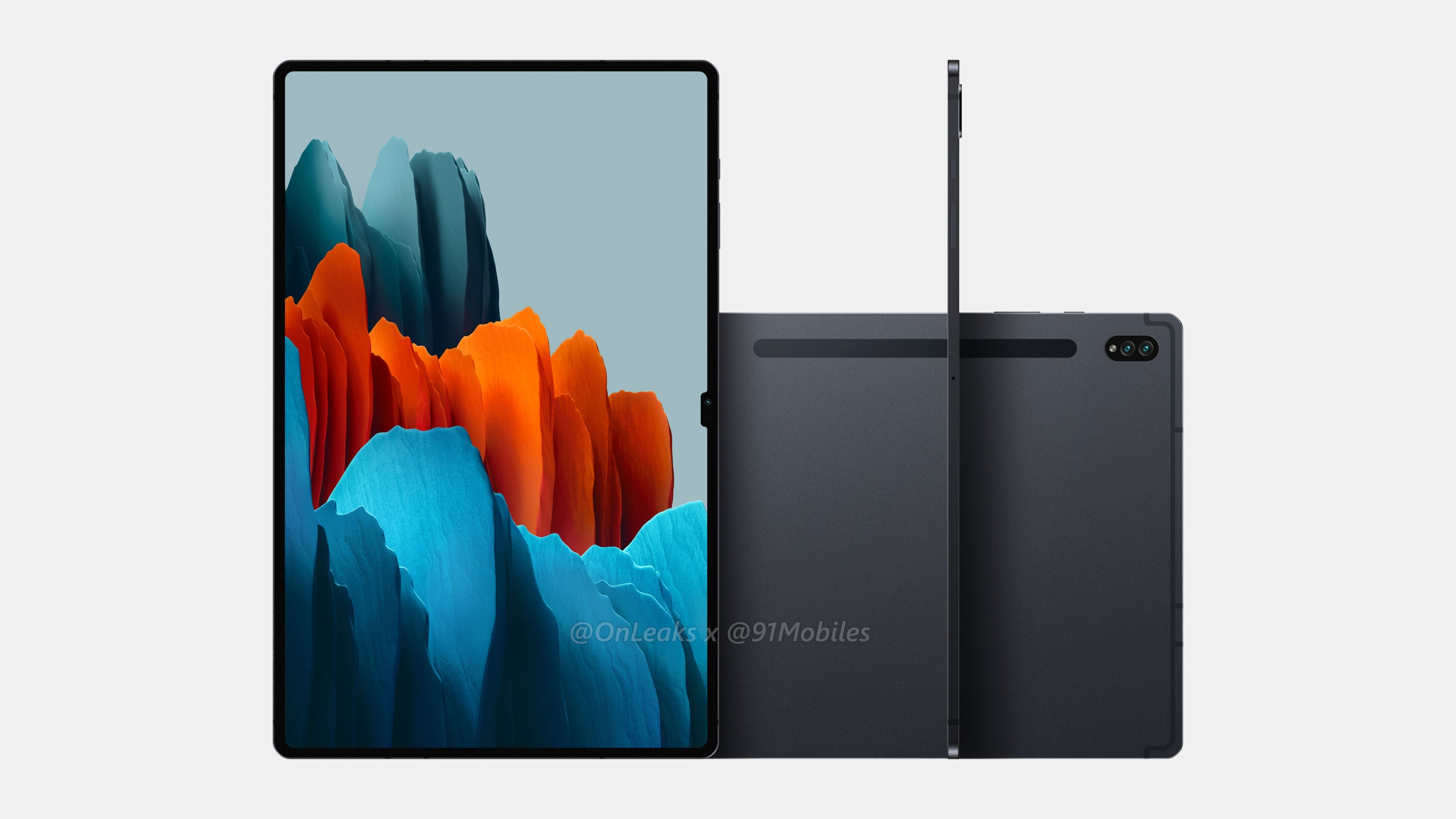 摄像头|Galaxy Tab S8 Ultra刘海处将配有双重摄像头